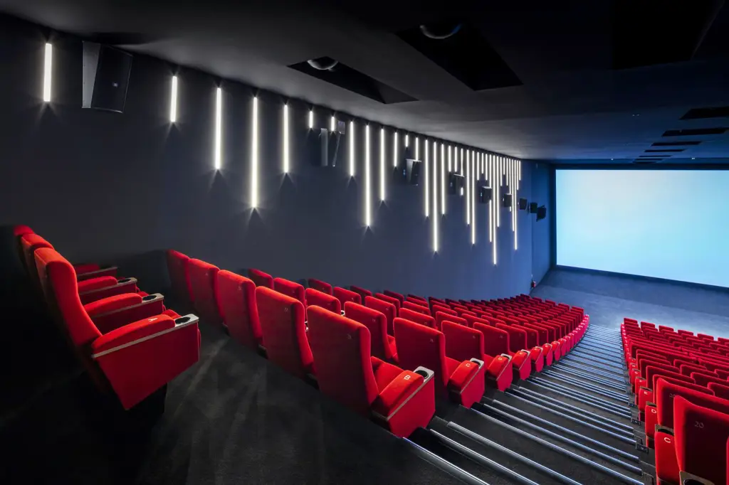 Menikmati Film di Bioskop Suasana nyaman di dalam bioskop