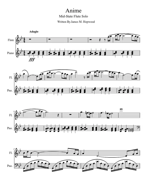 Kualitas Soundtrack Anime Contoh skor musik anime