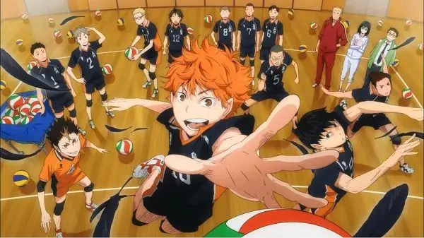 Nikmati anime favoritmu Penggemar anime yang senang menonton anime