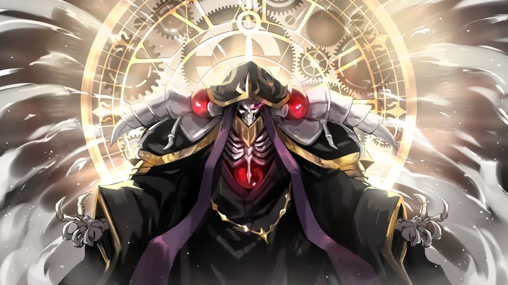 Pemandangan indah di dunia Overlord Gambar pemandangan dari anime Overlord