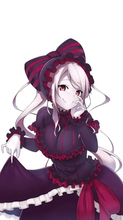 Shalltear Bloodfallen, salah satu subordinate Ainz Gambar Shalltear Bloodfallen dari anime Overlord