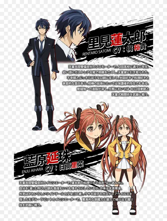 Karakter Utama Black Bullet Karakter-karakter dalam anime Black Bullet