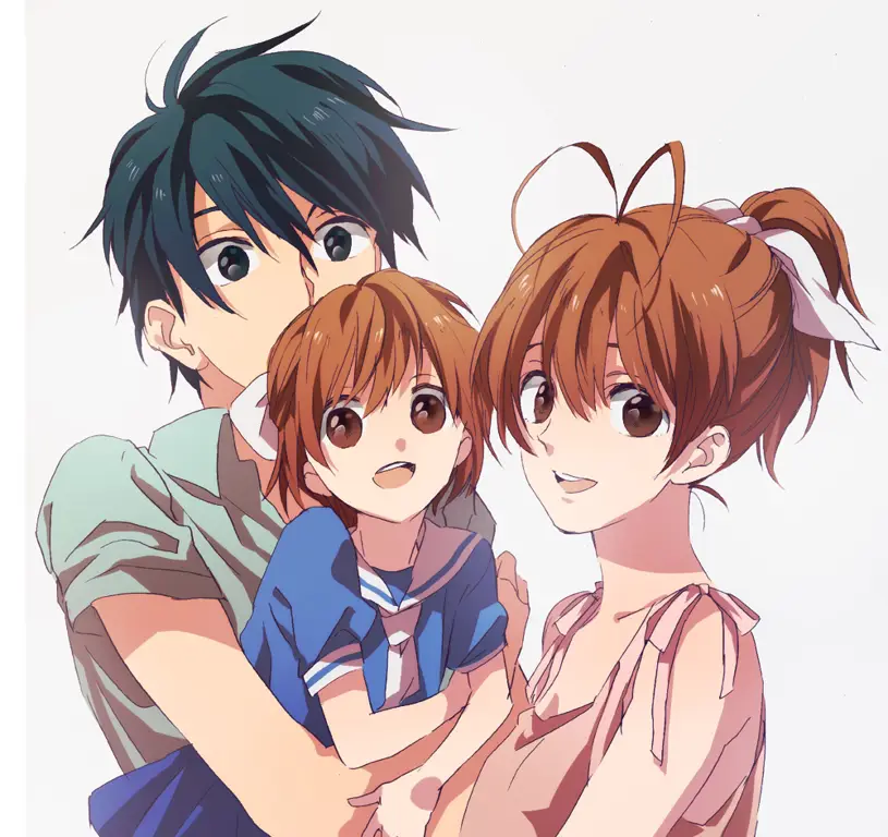 Tomoya dan Nagisa Tomoya dan Nagisa dari Clannad