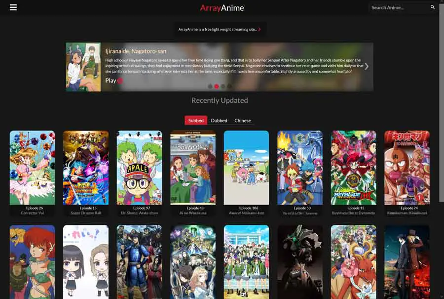 Rekomendasi Situs Streaming Anime Terpercaya Gambar situs streaming anime terbaik