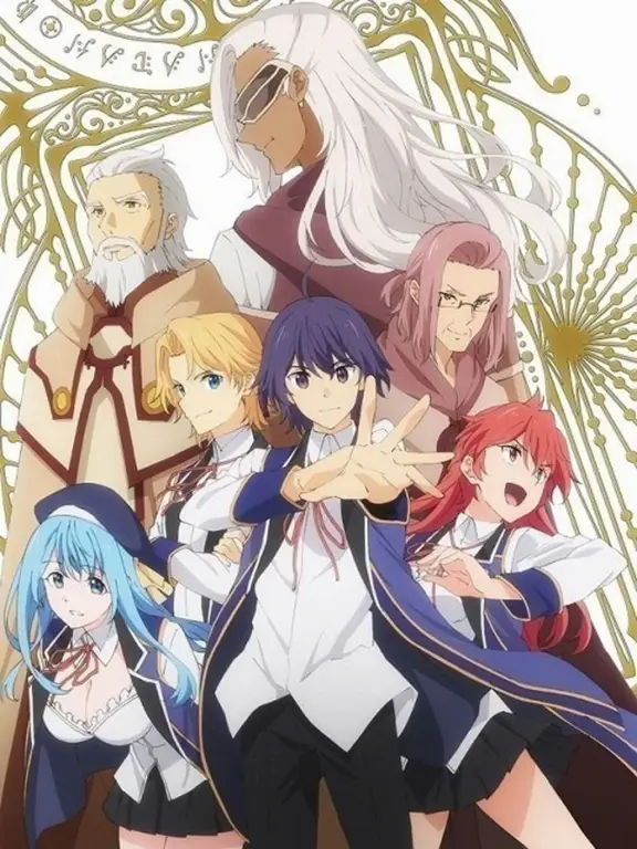 Anime Kenja no Mago Screenshot adegan menarik dari anime Kenja no Mago