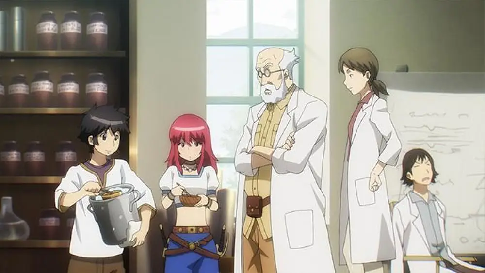 Pertempuran Strategis di Alderamin on the Sky Adegan pertempuran epik dari anime Alderamin on the Sky
