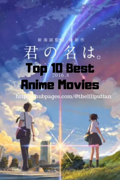 Menikmati Anime Movie Streaming Gambar seseorang yang menonton film anime di laptop